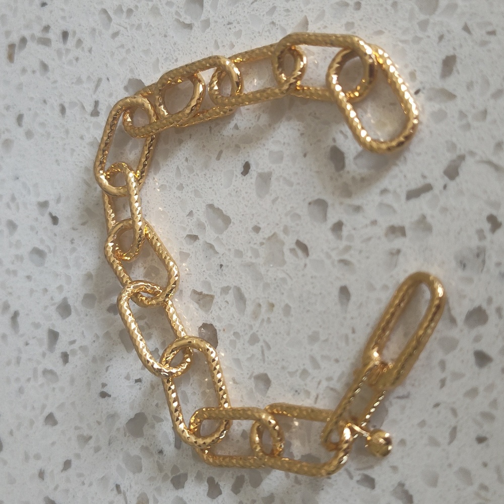 MONICA VINADER Alta Textured Chain Bracelet - Picture 5 of 10